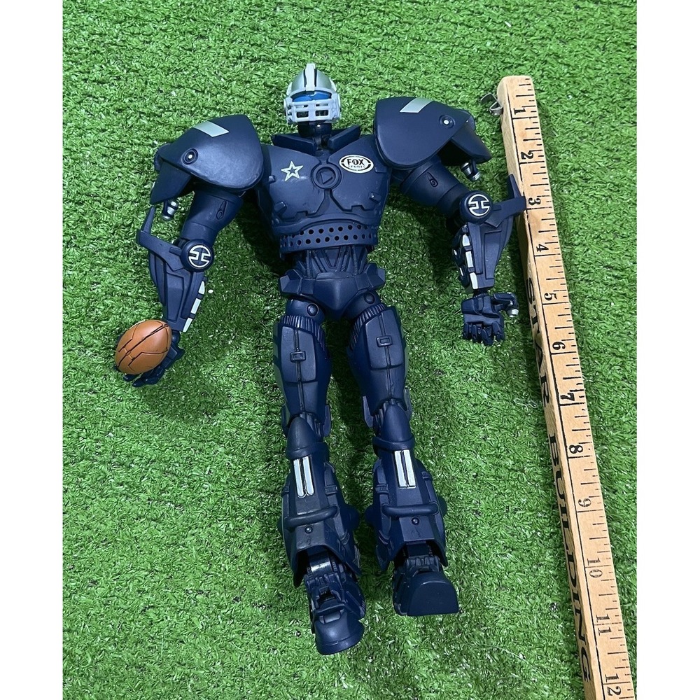 NFL Dallas Cowboys Team Cleatus Fox Sports Robot Action Figure 2008 RARE